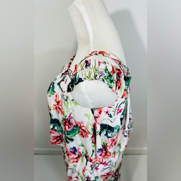 Sanctuary Cold Shoulder Floral Size Small - Picture 4 of 15